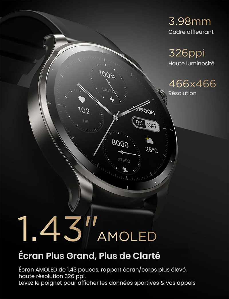 Montre Connectée JOYROOM FV1 Venture Série