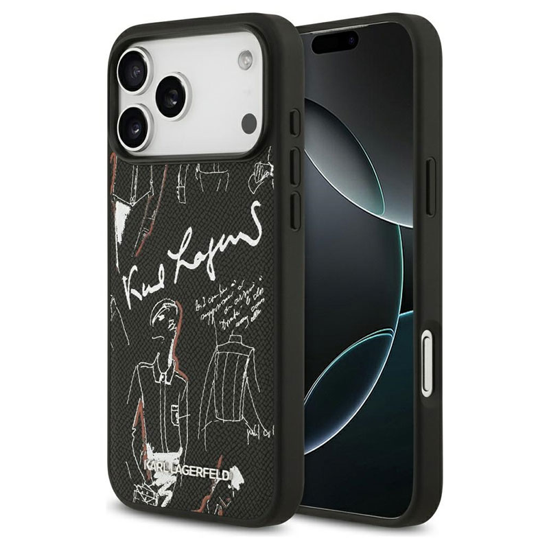 Coque MagSafe KARL LAGERFELD Couture Design pour iPhone 17 Pro Max