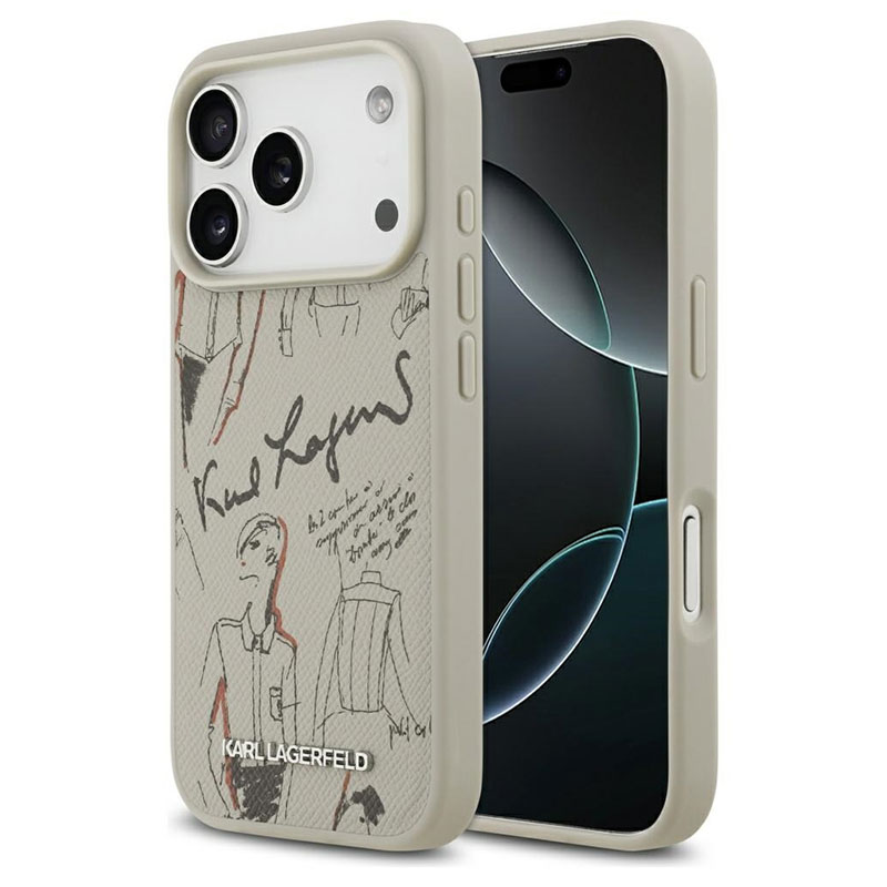 Coque MagSafe KARL LAGERFELD Couture Design pour iPhone 17 Pro