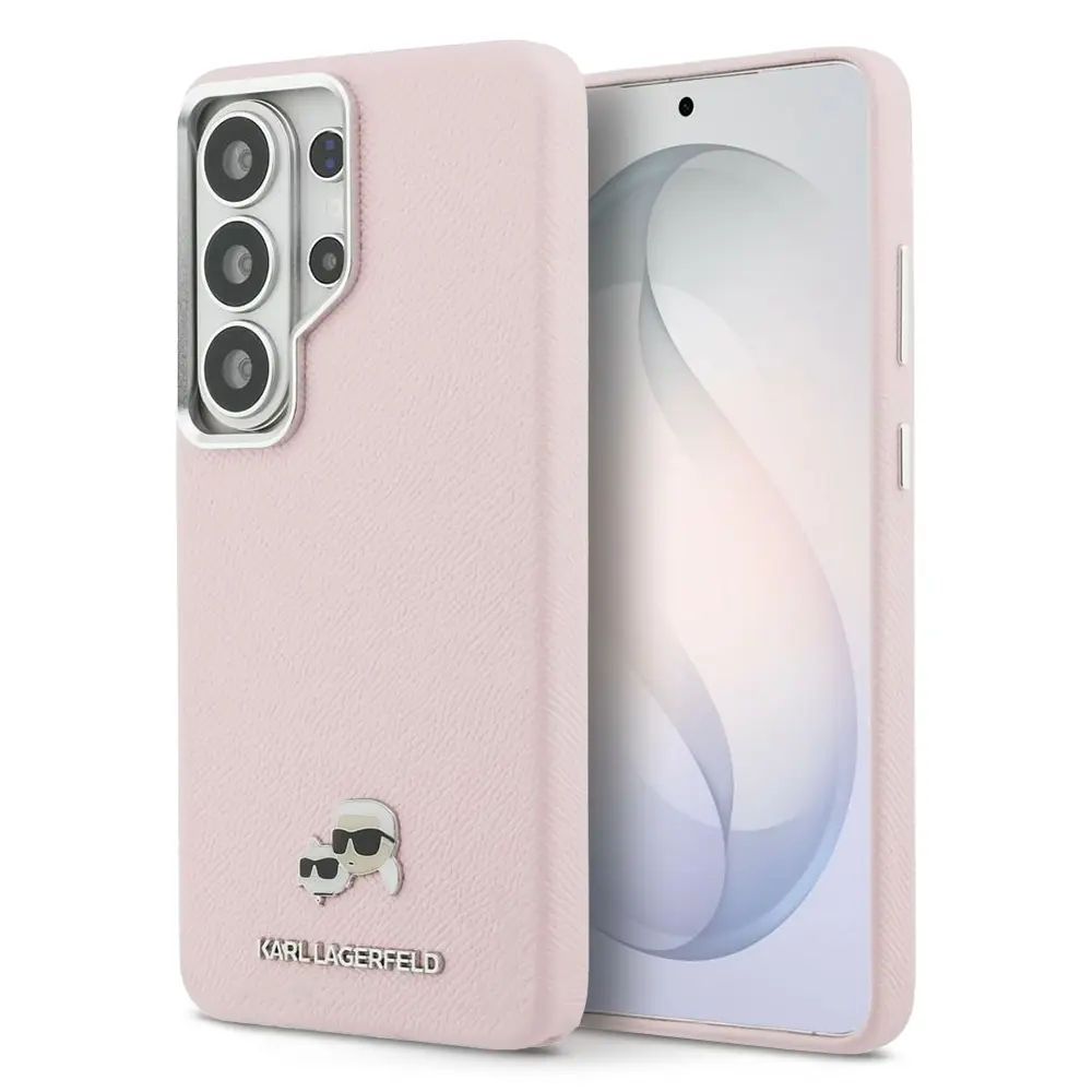Coque MagSafe KARL LAGERFELD avec Pins Karl & Choupette pour Samsung Galaxy S26 Ultra
