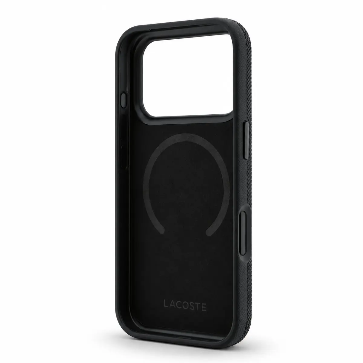 Intérieur de la coque LACOSTE Petit Piqué MagSafe pour iPhone 18/17 Pro