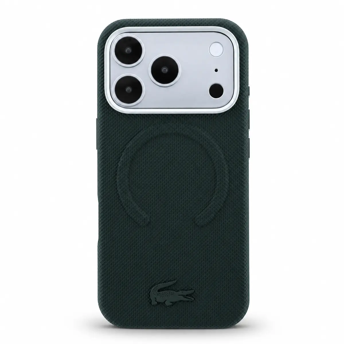 Coque LACOSTE Petit Piqué Relief Pin pour iPhone 18 Pro Max