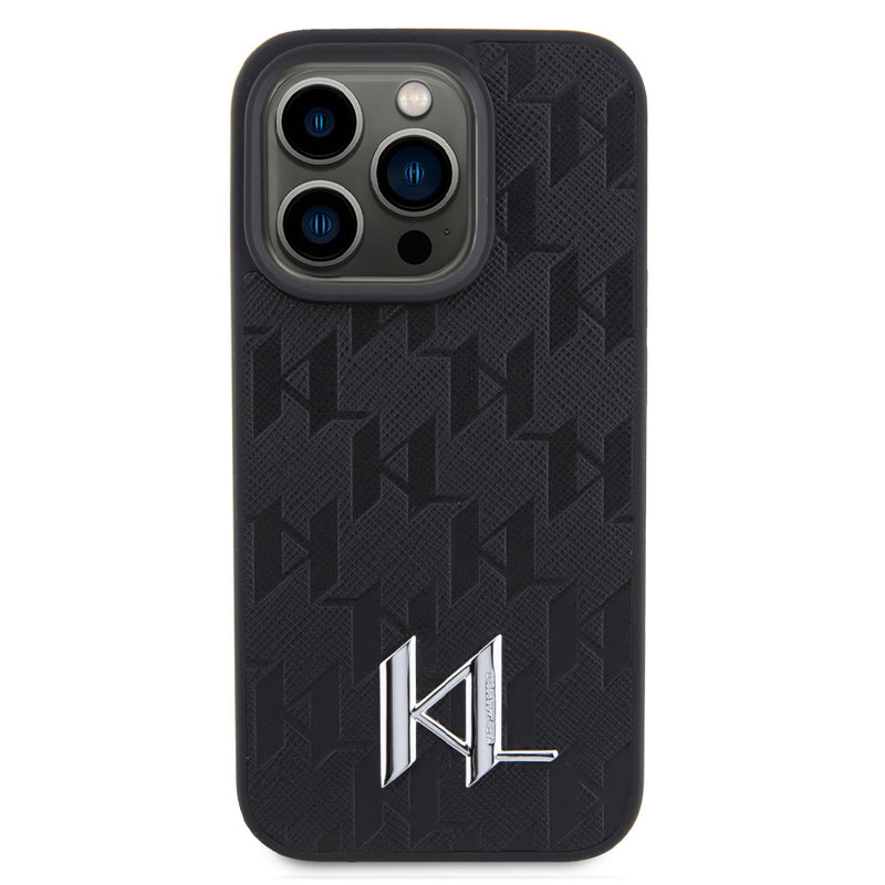 Coque KARL LAGERFELD Monogramme Logo KL pour iPhone 15 Pro Max