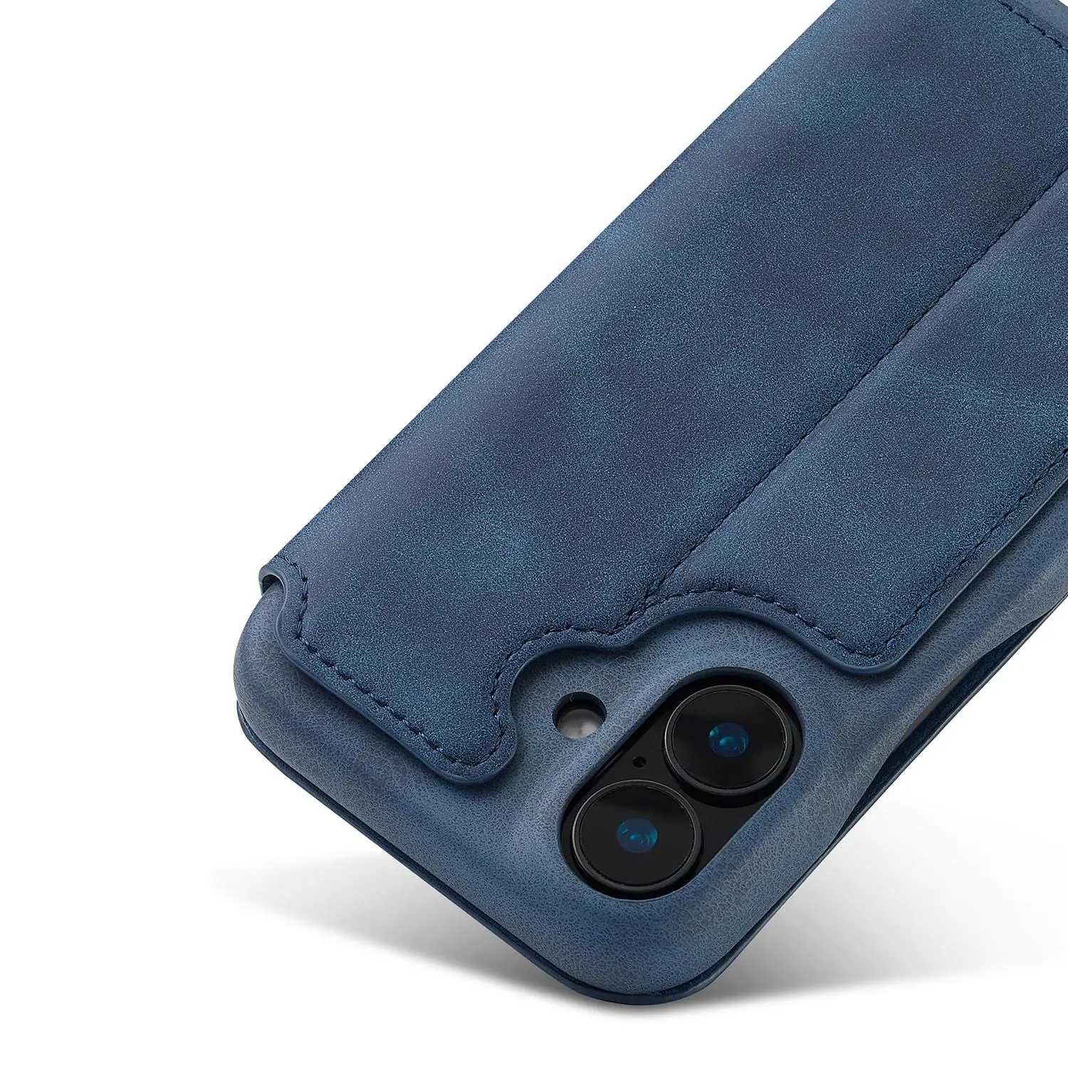 Structure de protection renforcée de l'étui LC.IMEEKE Hon Ancient bleu pour iPhone 17