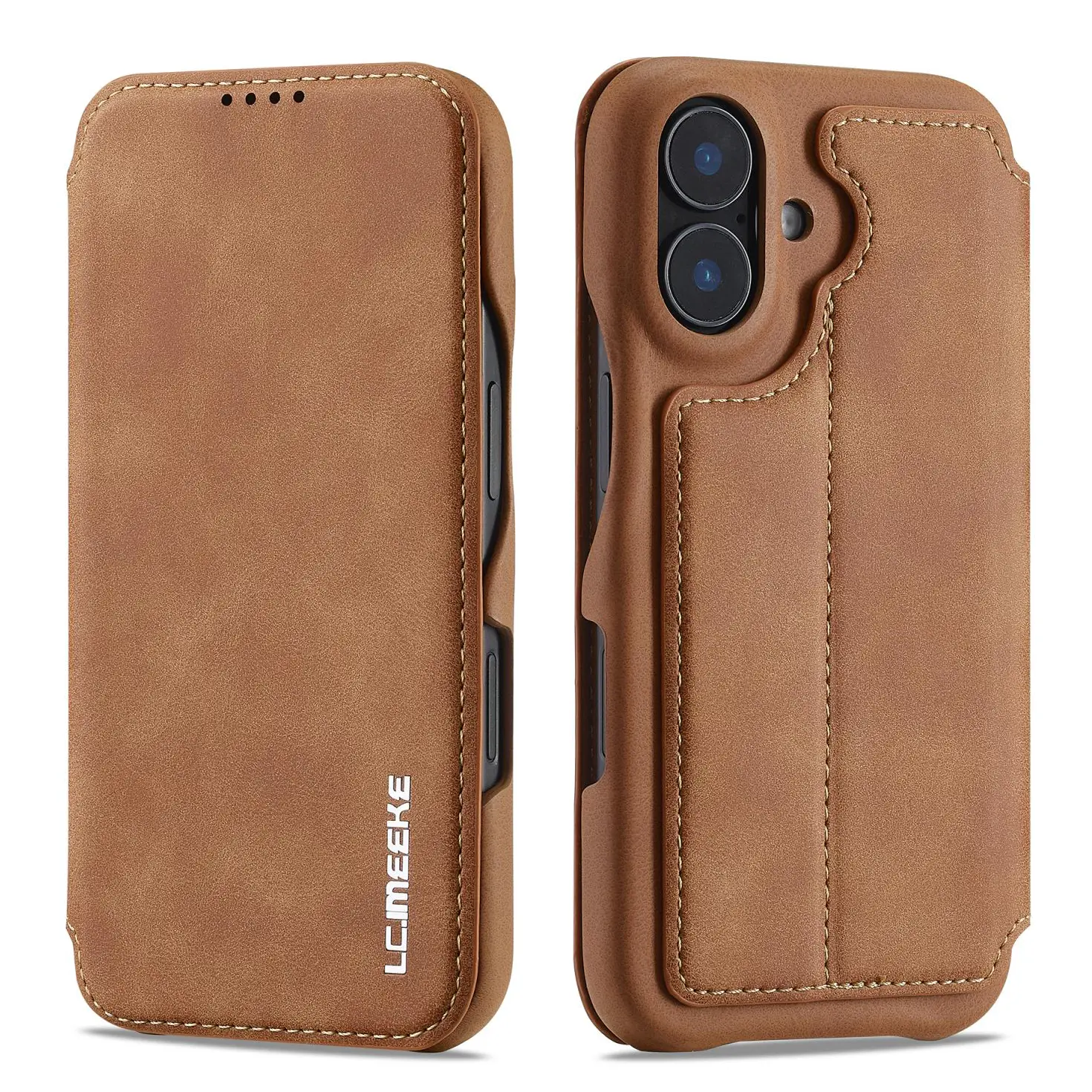 iPhone 17 – Étui Portefeuille LC.IMEEKE Hon Ancient
