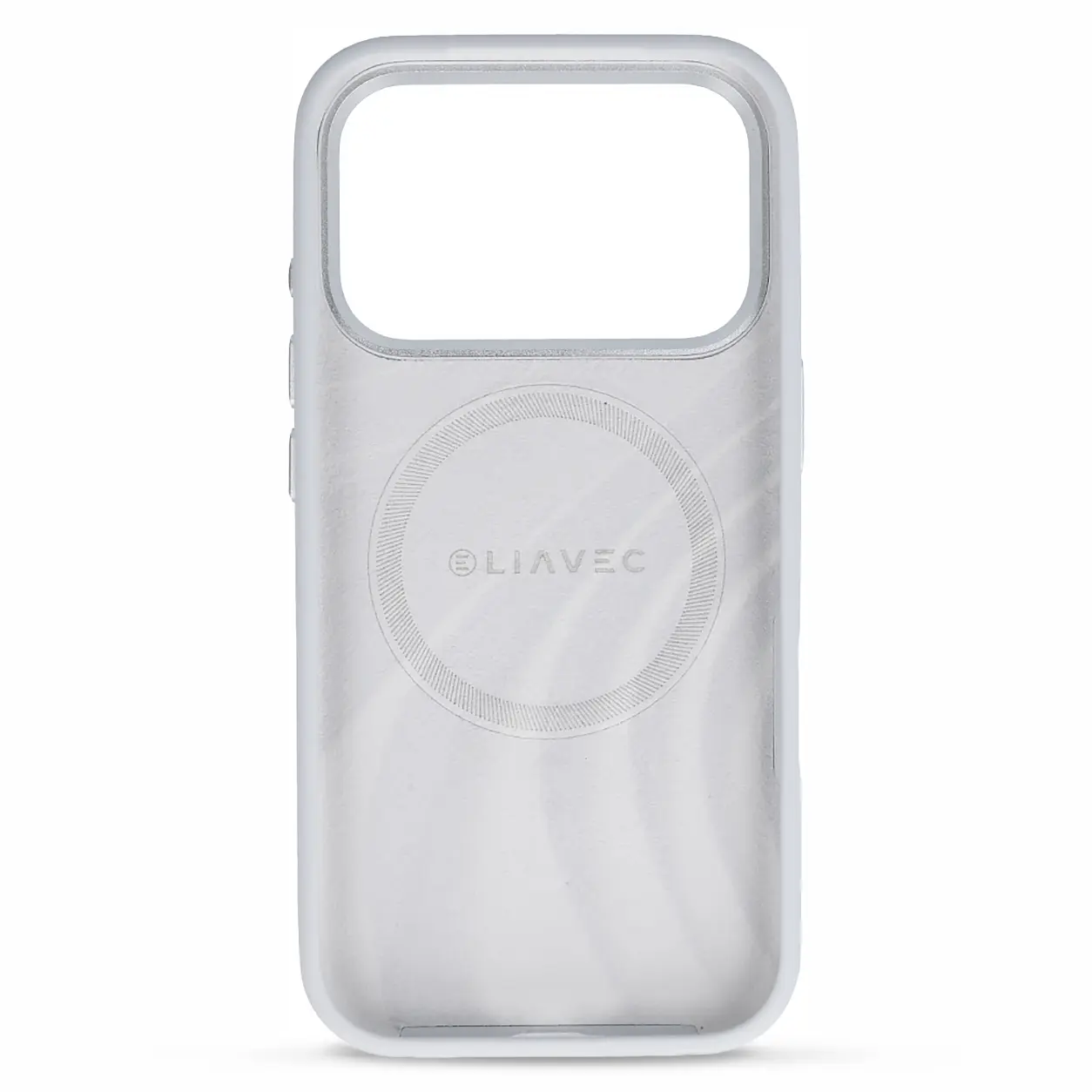 Intérieur coque LIAVEC Silky MagSafe Blanc pour iPhone 18 Pro