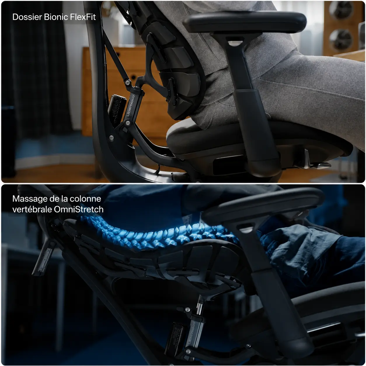 Dossier Bionic FlexFit et fonction de relaxation OmniStretch LiberNovo Omni 45