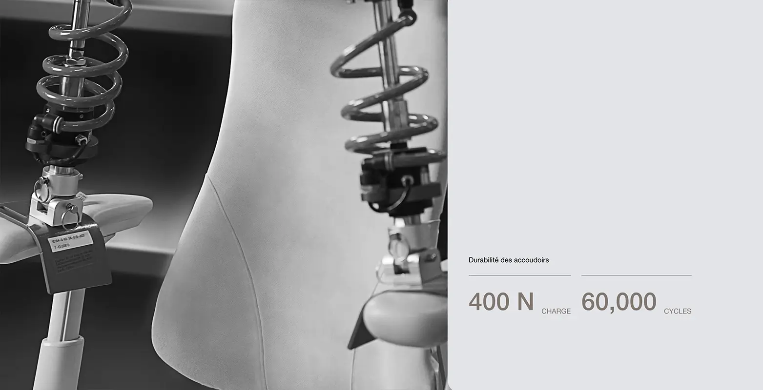 Simulation de durabilité de la chaise LiberNovo Omni 45