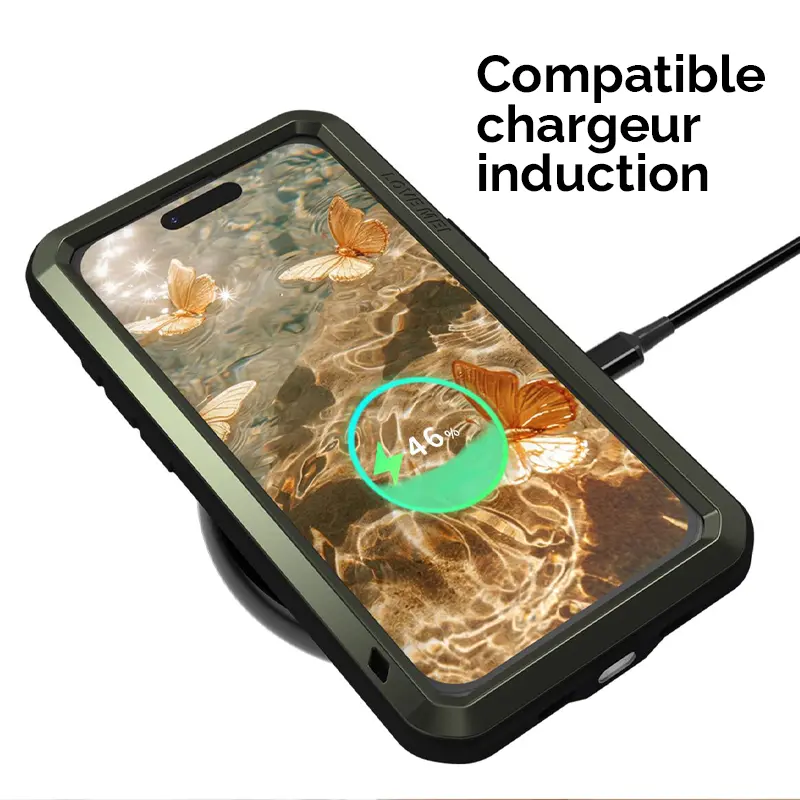 Coque Intégrale LOVEMEI Powerful pour iPhone 17 Pro Max