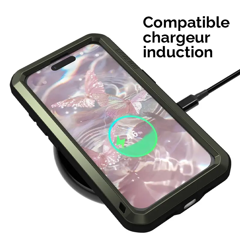 Coque Intégrale LOVEMEI Powerful pour iPhone 17 Pro