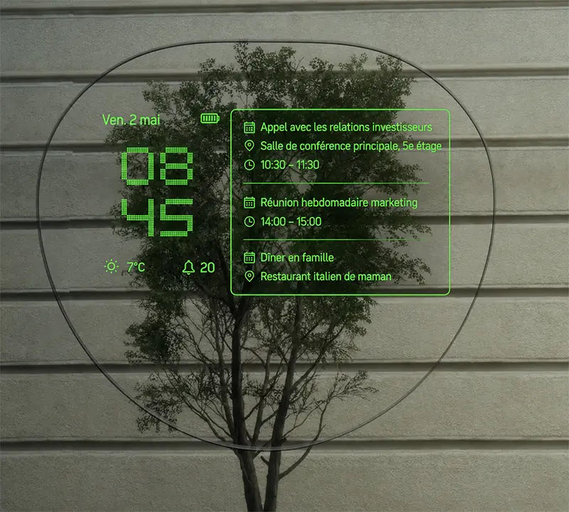 Verres correcteurs personnalisés pour lunettes connectées Even Realities G2 de -12,00 à +12,00