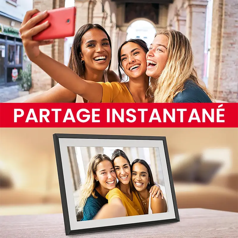 Cadre Photo Numérique AGFAPHOTO Realiview APF1000WIFI