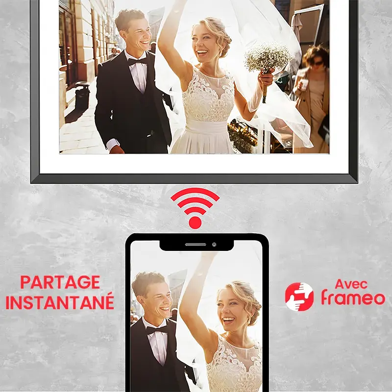 Cadre Photo Numérique AGFAPHOTO Realiview APF1000WIFI