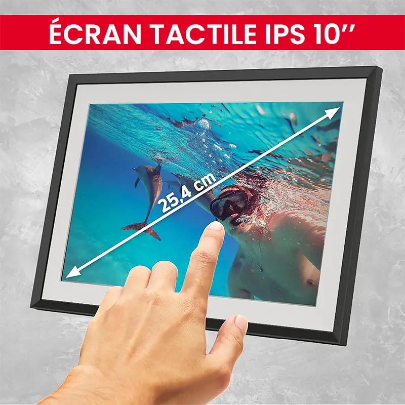 Cadre Photo Numérique AGFAPHOTO Realiview APF1000WIFI