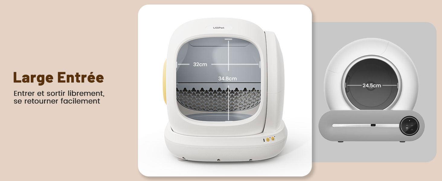 Litière Autonettoyante UBPET C20