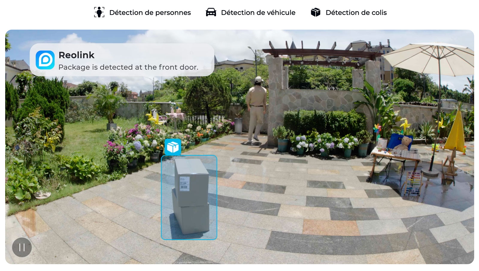 Sonnette Vidéo Wi-Fi REOLINK Doorbell 2K