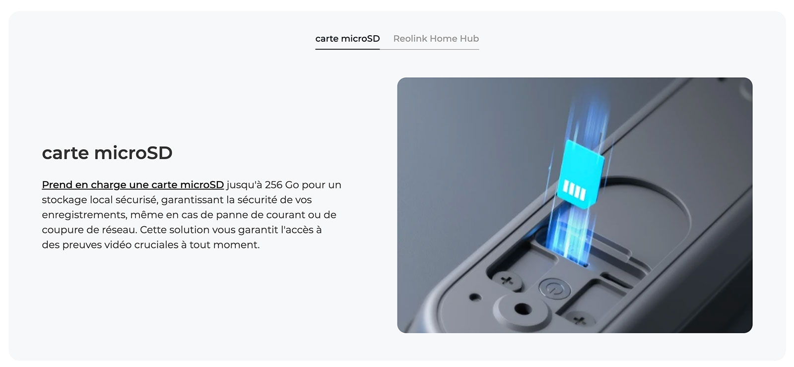 Sonnette Vidéo Wi-Fi REOLINK Doorbell 2K