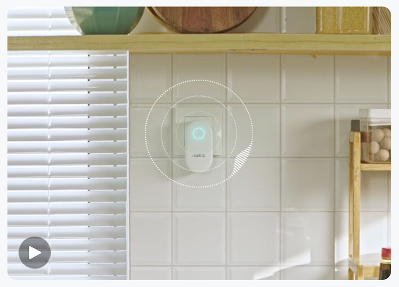 Sonnette Vidéo Wi-Fi REOLINK Doorbell 2K