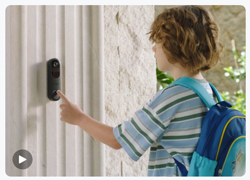 Sonnette Vidéo Wi-Fi REOLINK Doorbell 2K