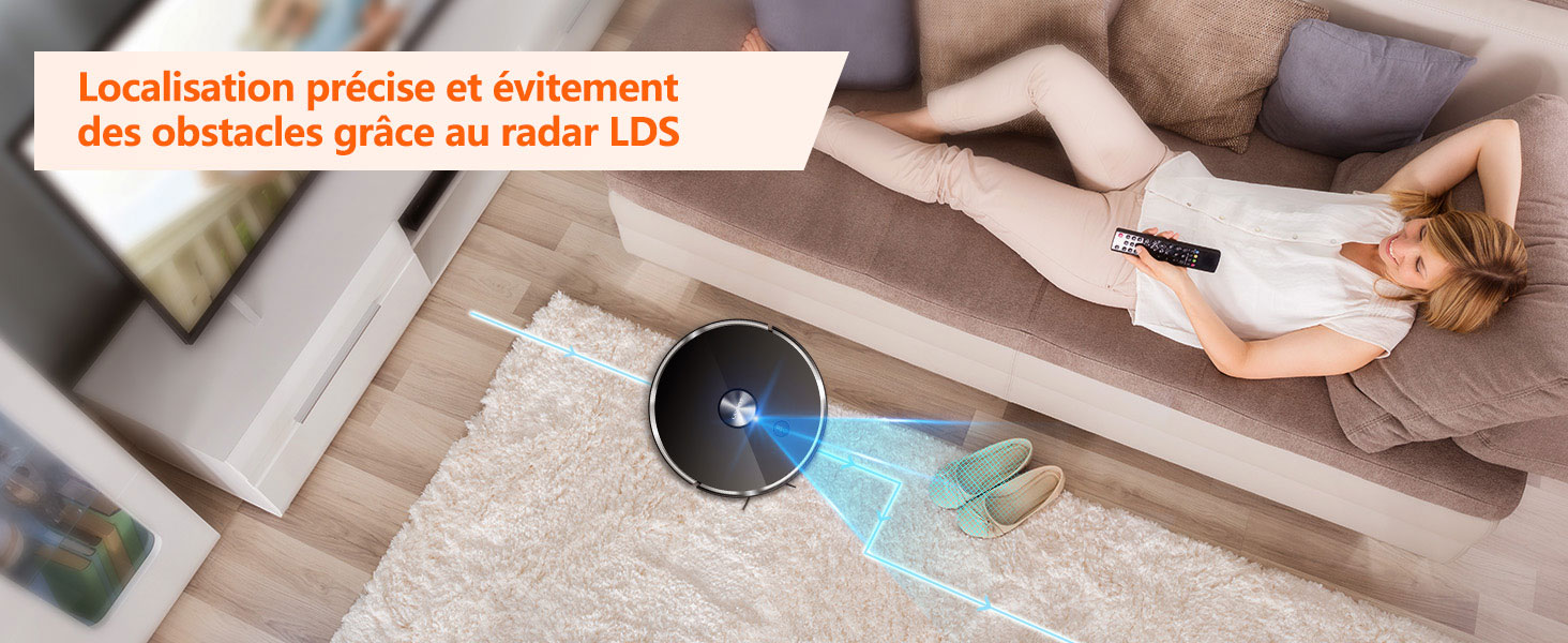 Robot Aspirateur Laveur UWANT U100