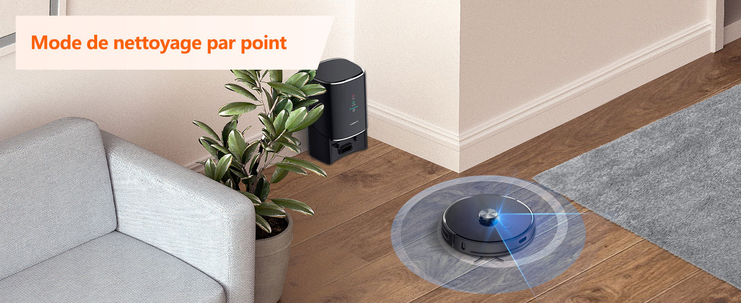 Robot Aspirateur Laveur UWANT U100