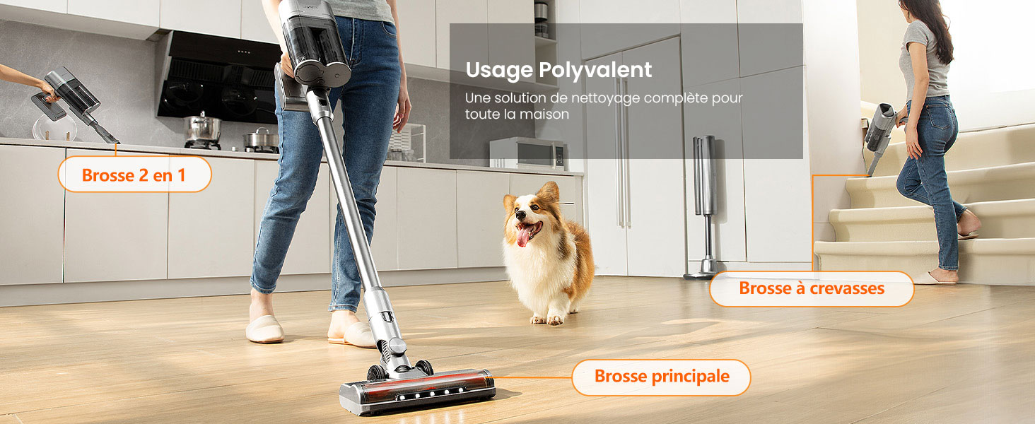 Aspirateur Balai Sans Fil UWANT V100