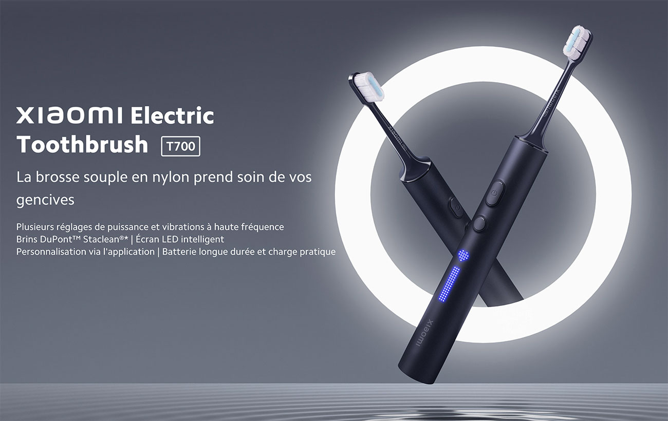 Brosse à Dents Connectée XIAOMI Mijia T700