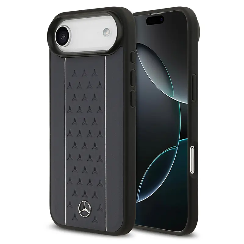 Coque MagSafe MERCEDES Stars Série en Cuir Véritable pour iPhone Air