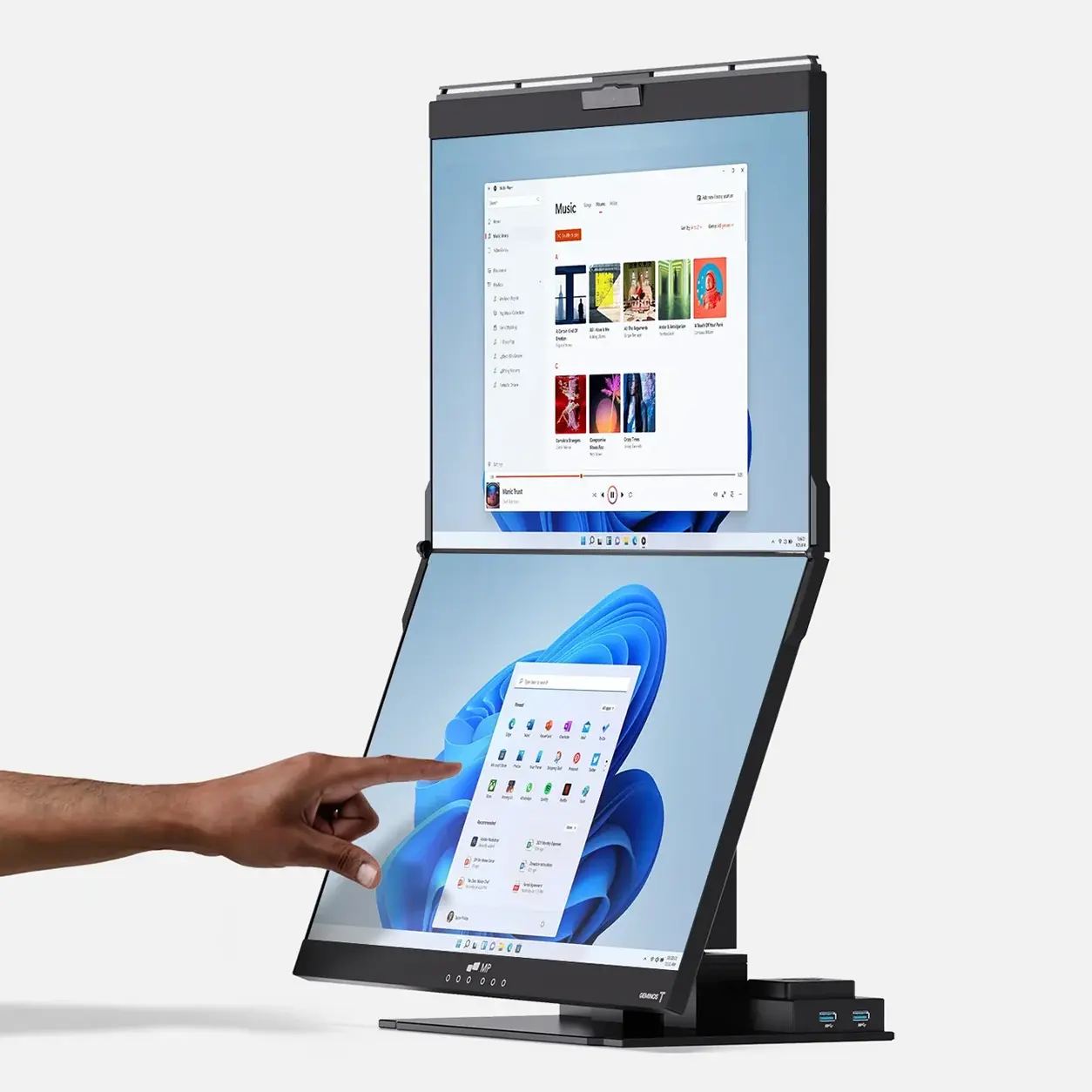Mobile Pixels Geminos X avec écran inférieur tactile IPS de 24 pouces