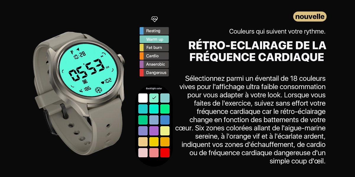 Montre Connectée MOBVOI TicWatch Pro 5 GPS