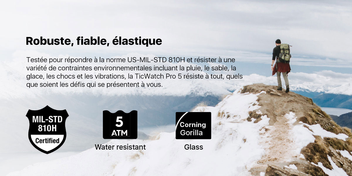 Montre Connectée MOBVOI TicWatch Pro 5 GPS