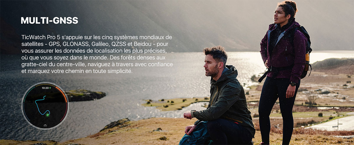 Montre Connectée MOBVOI TicWatch Pro 5 GPS