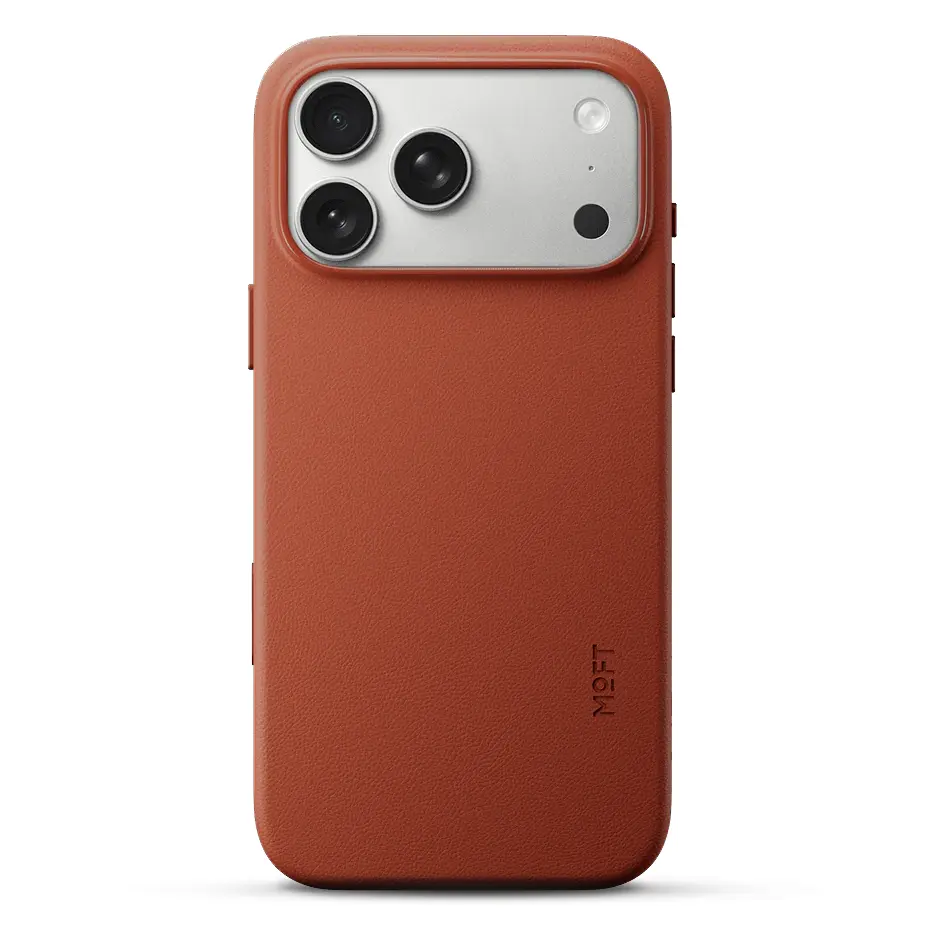 iPhone 17 Pro – Coque MagSafe MOFT Snap en Cuir Vegan Breveté MOVAS™