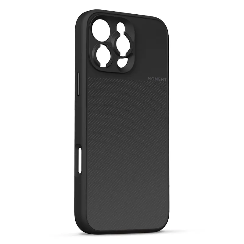Coque MagSafe MOMENT Camera Case pour iPhone 16 Pro Max - Modèle Noir