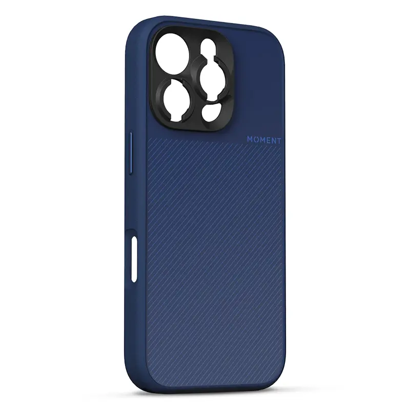 Coque MagSafe MOMENT Camera Case pour iPhone 16 Pro - Modèle Bleu