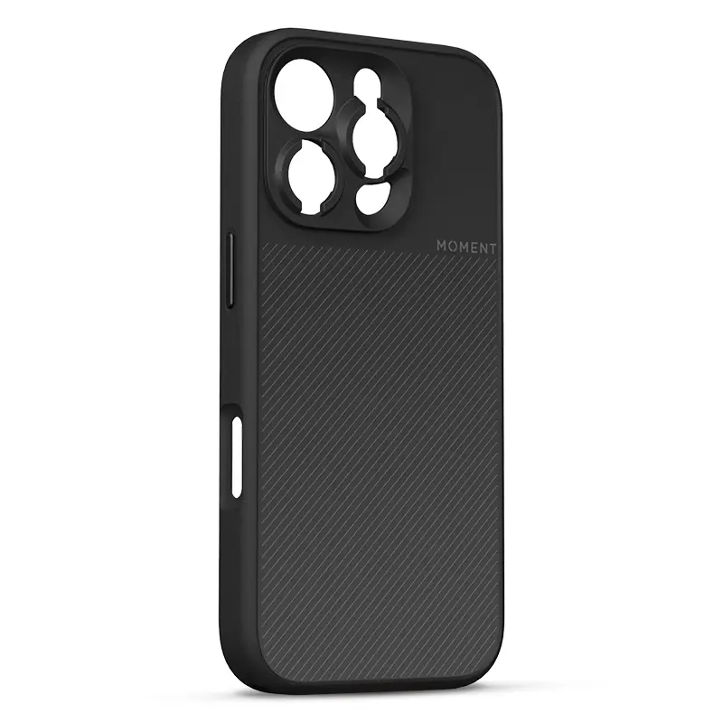 Coque MagSafe MOMENT Camera Case pour iPhone 16 Pro - Modèle Noir
