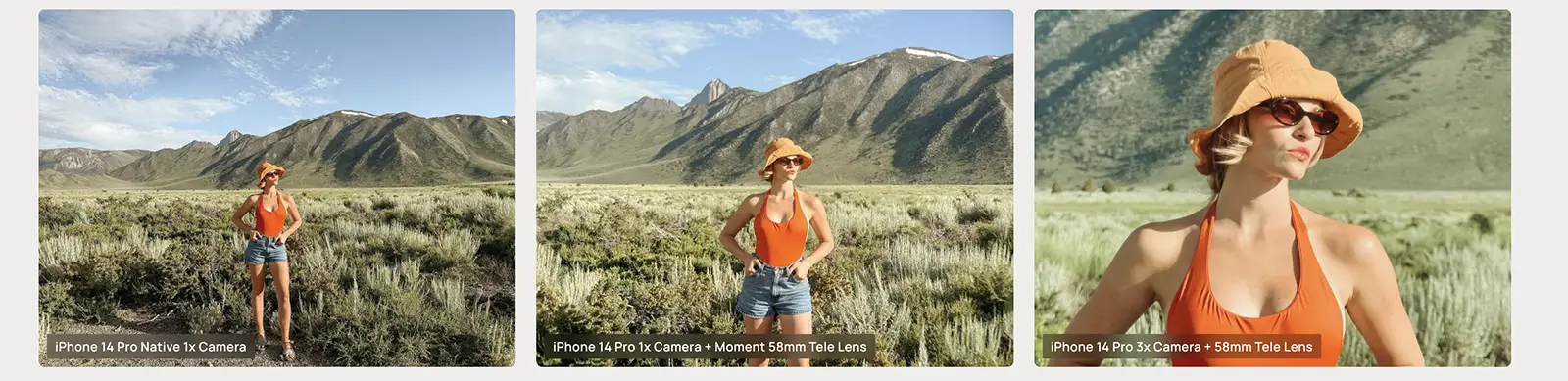 Objectif MOMENT Téléobjectif 58mm T-Series