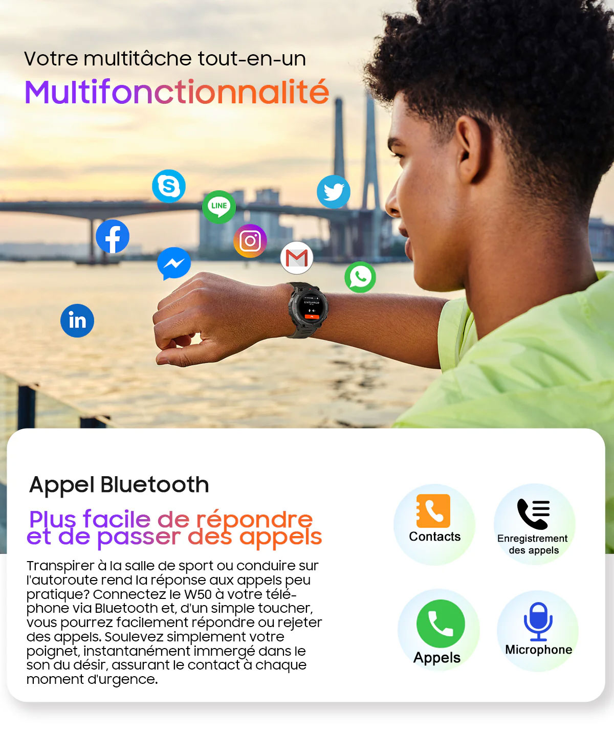 Montre Connectée BLACKVIEW W50