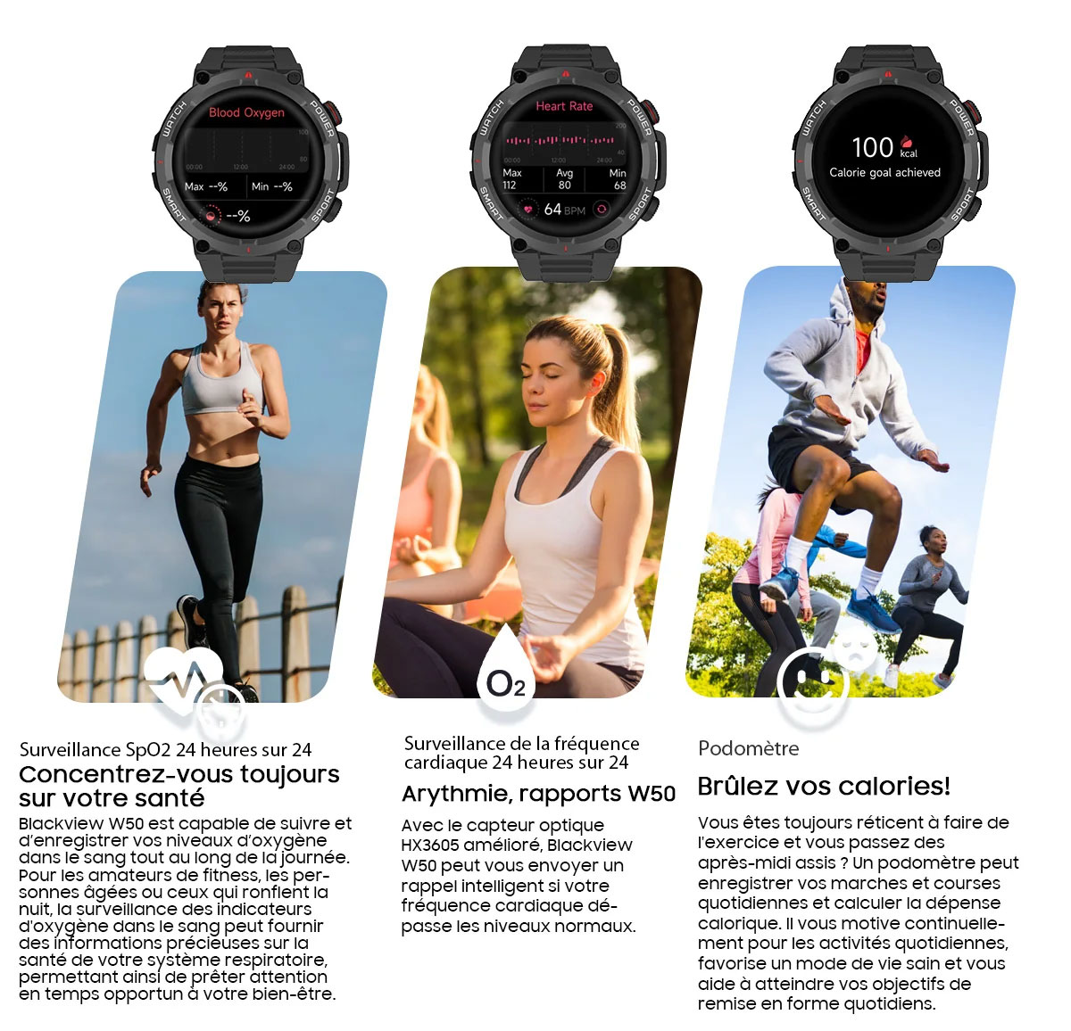 Montre Connectée BLACKVIEW W50