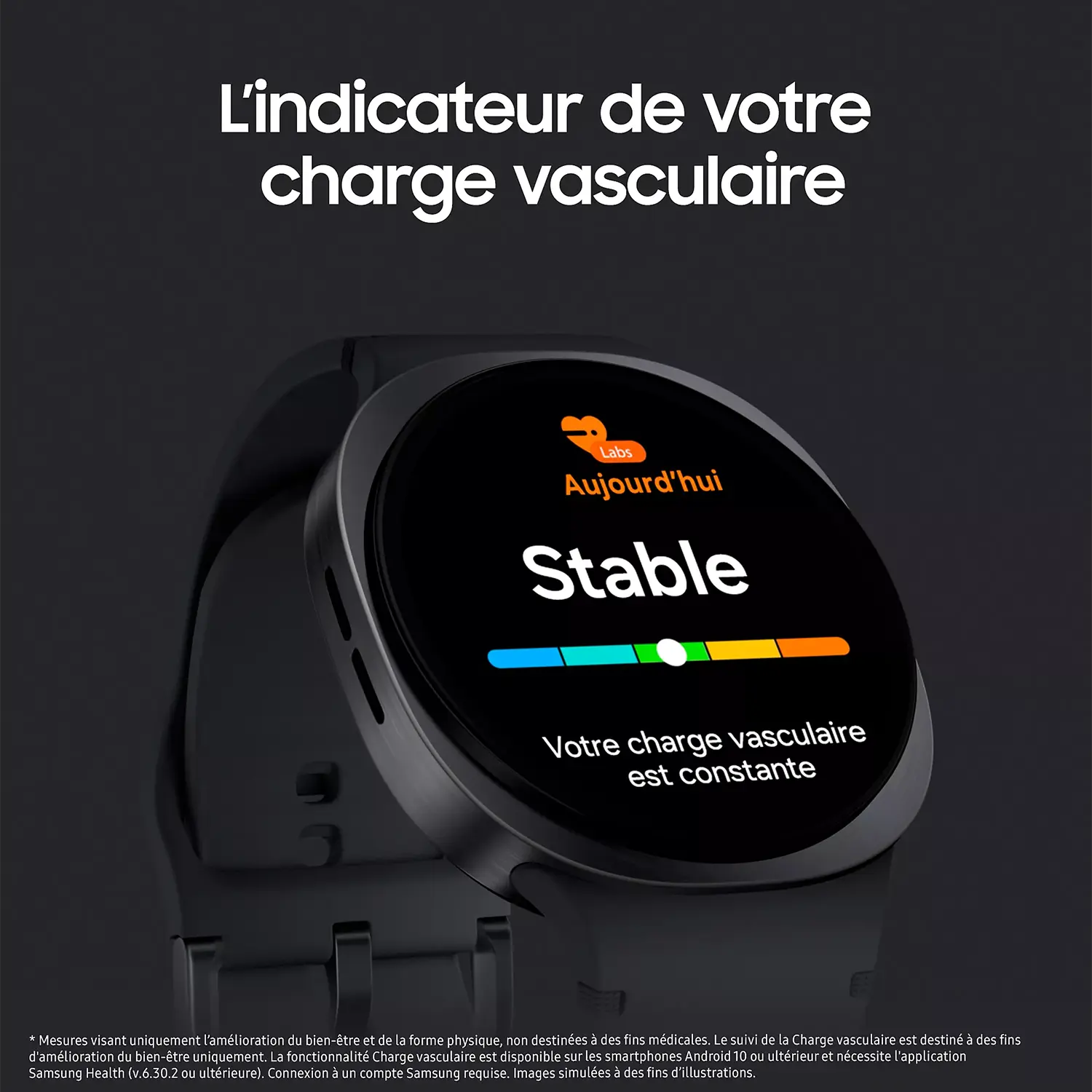 Montre Connectée SAMSUNG Galaxy Watch 8 Bluetooth 40 mm avec suivi santé avancé