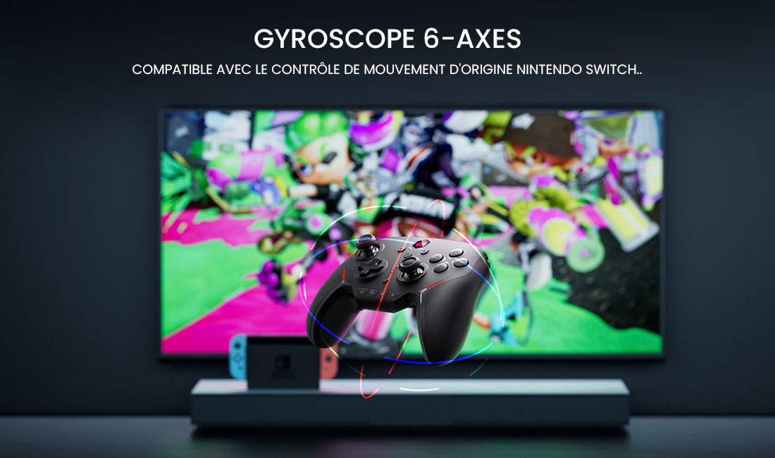 Manette Multiplateforme BIGBIG WON Blitz | Connexion Bluetooth & USB-C