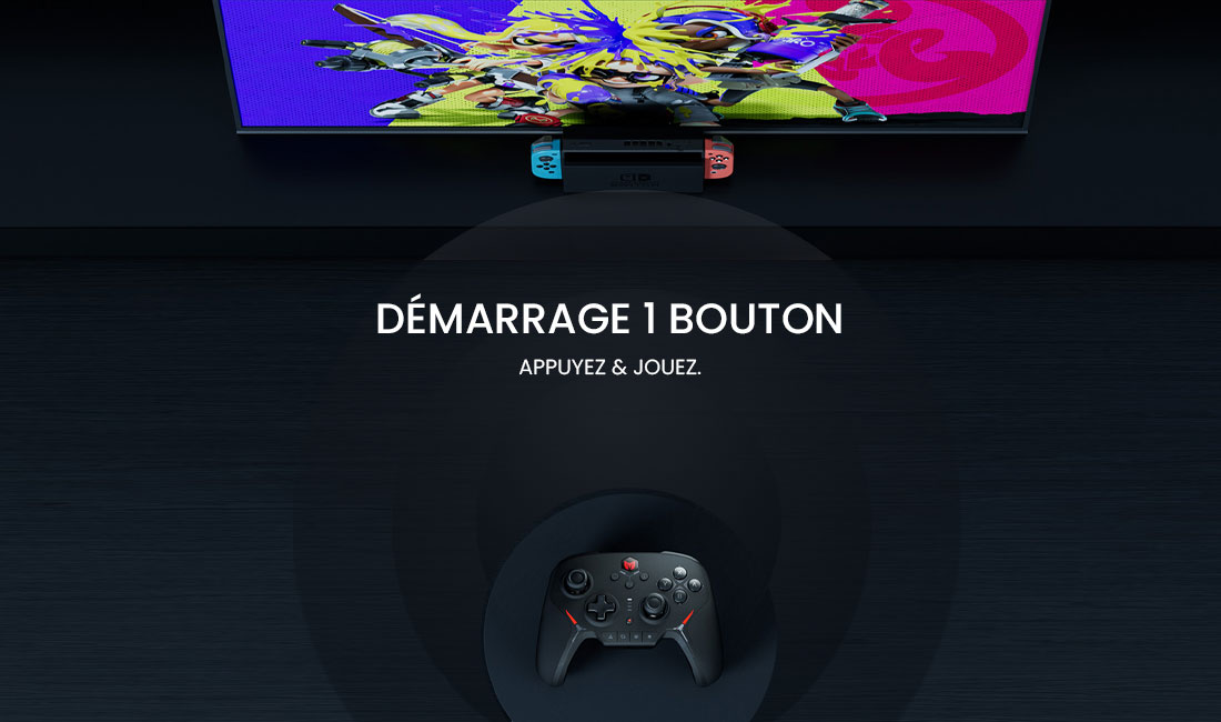 Manette Multiplateforme BIGBIG WON Blitz | Connexion Bluetooth & USB-C