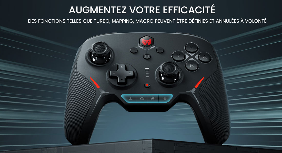 Manette Multiplateforme BIGBIG WON Blitz | Connexion Bluetooth & USB-C