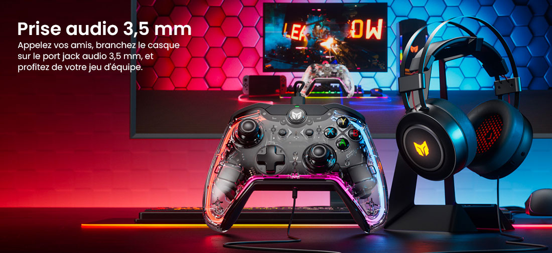 Manette Multiplateforme BIGBIG WON Rainbow S