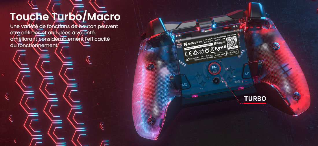 Manette Multiplateforme BIGBIG WON Rainbow S