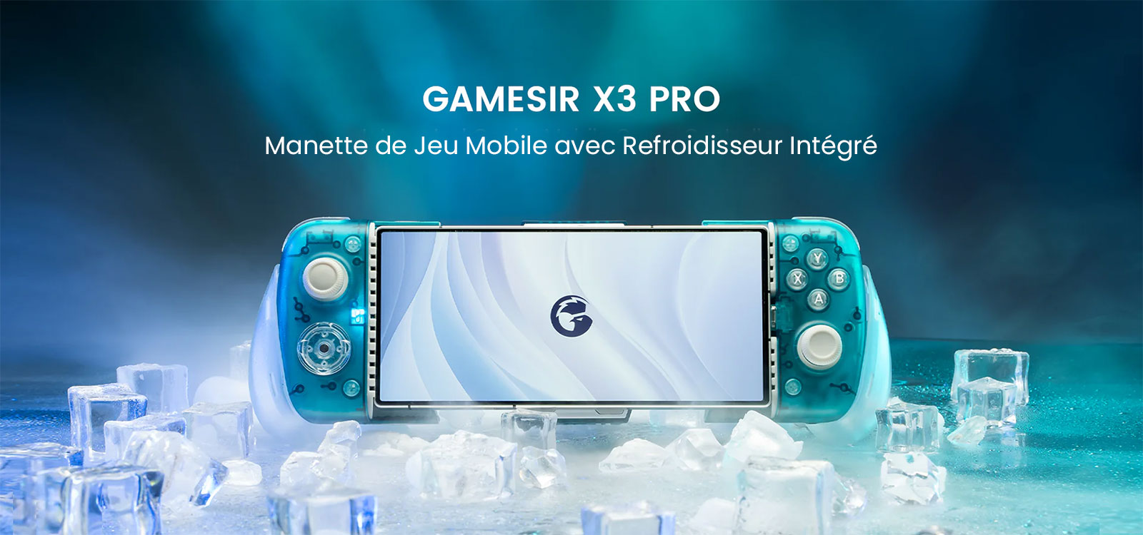 Manette de Jeux USB-C GAMESIR X3 Pro avec Refroidisseur Intégré