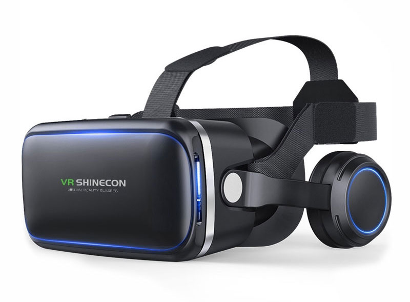 Masque De Réalité Virtuelle SHINECON G4E 3D Avec Écouteurs Intégrés