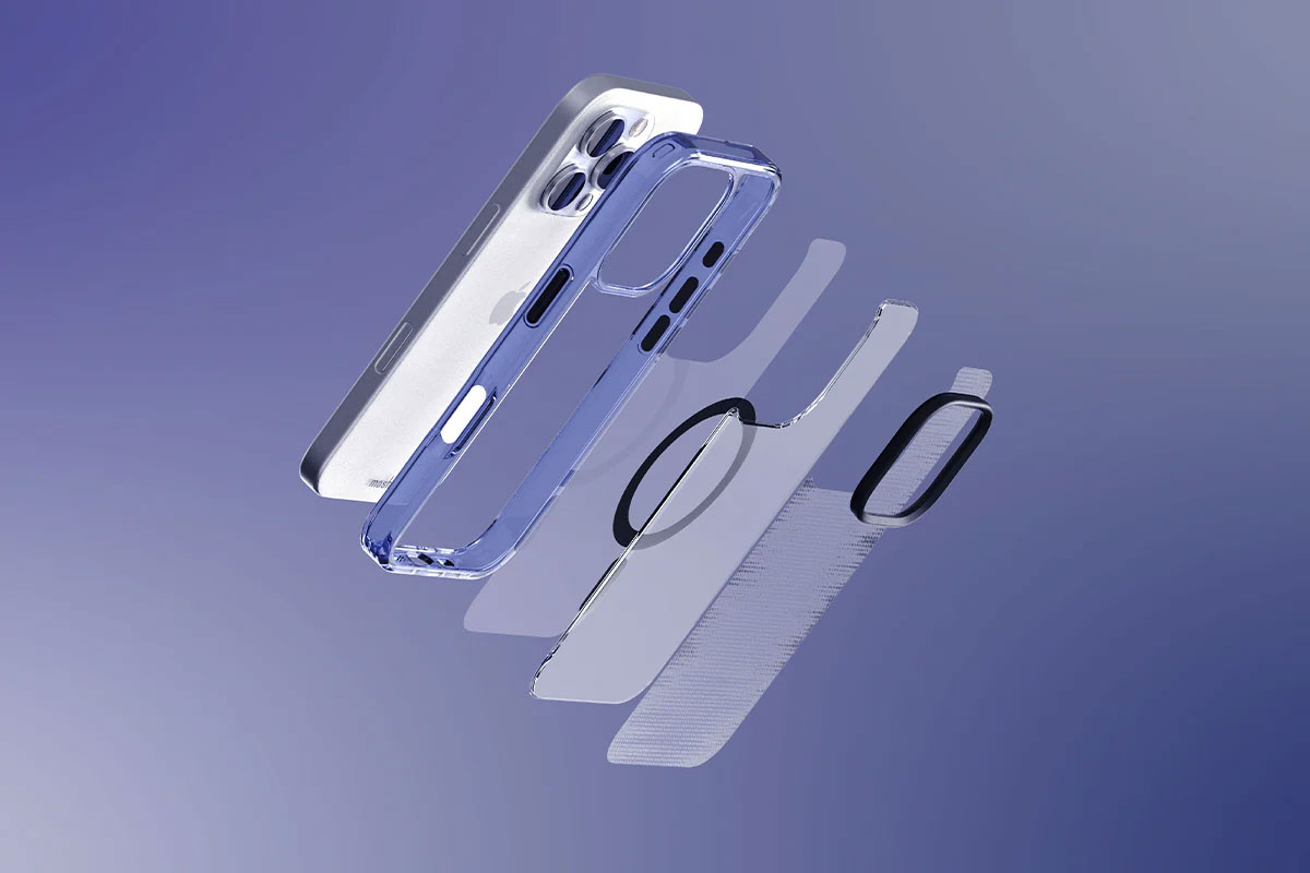 Coque MagSafe MOSHI iGlaze pour iPhone 16 Pro