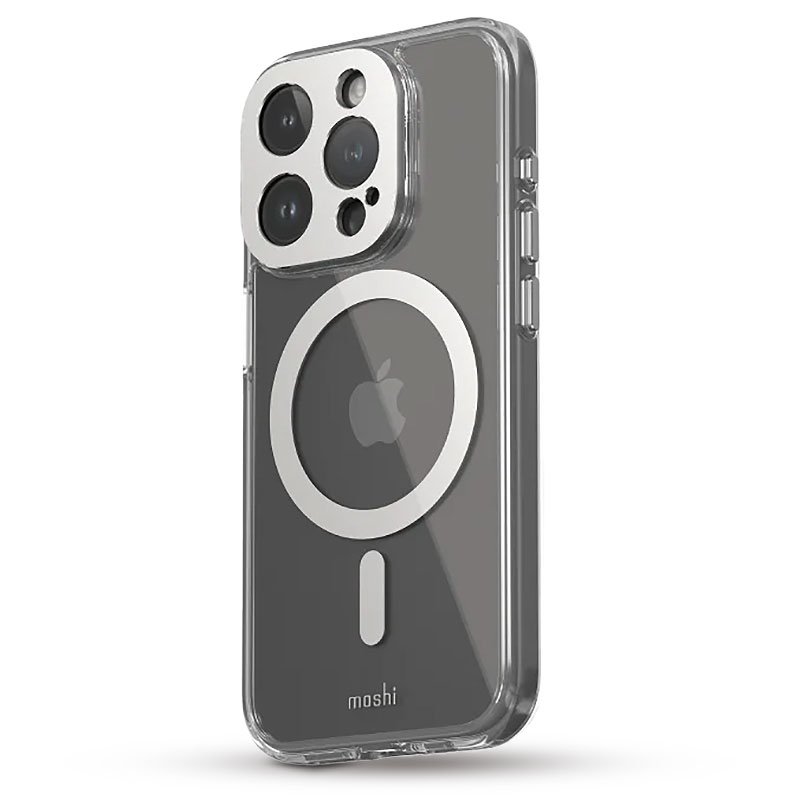 Coque Transparente MOSHI IGlaze MagSafe pour iPhone 15 Pro