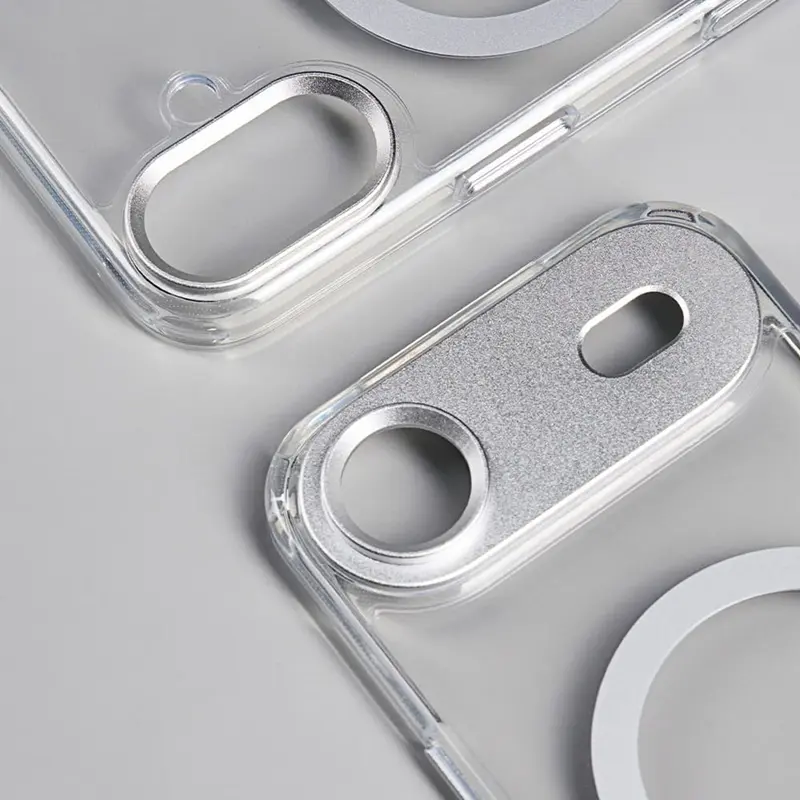Coque Transparente MOSHI IGlaze MagSafe pour iPhone Air - Cache Caméra aluminium